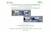 Training on Compost Making - CABI.org on... · Training on Compost Making 26-27 November, ... AKDN-MERP NRM Project, ... farmyard manure, lime, cardboard, small clippings, and green