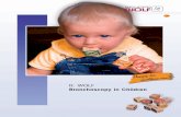 R. WOLF Bronchoscopy for Children · The new R. WOLF bronchoscope tubes for children by Nicolai - Mantel ... bronchoscopy set for children was revised or extended and adapted to the