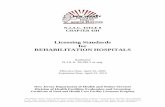 Licensing Standards for REHABILITATION HOSPITALSpharmacareinc.com/files/20050422_Title_8_Chapter_43H_REHAB.pdf · The official version of any departmental rulemaking activity (notices