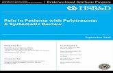 Pain in Patients with Polytrauma - A systematic revie · Pain in Patients with Polytrauma: A Systematic Review ... Pain in Patients with Polytrauma ... pain assessment template module
