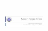 Types of storage devices - Akbar College · Types of storage devices ... Sekolah Teknik Elektro dan Informatika – ITB 2010 . ... DVD-ROM (digital video disk read-only memory)
