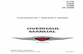 Overhaul Manual - Veteranflygveteranflyg.se/.../uploads/2017/03/...200-Overhaul-Manual-Aug-2011.pdf · OVERHAUL MANUAL FAA APPROVED. A C75, ... application of parts and their interchangeability,