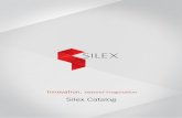 Silex Catalog - silexpro.com · Skype, Polycom RPD, Avaya Scopia, Cisco Jabber… Unlike traditional videoconferencing, ... web sites, platforms or documents that the supplier chooses