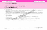 MB85RS64 - Fujitsu Global · MB85RS64 DS501-00012-0v01-E 3 BLOCK DIAGRAM SCK SO SI Serial-Parallel Converter FRAM Cell Array 8,192 8 Column Decoder/Sense Amp/ …