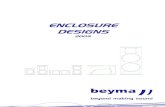 ENCLOSURE ENCLOSURE DESIGNSDESIGNS - .ENCLOSURE ENCLOSURE DESIGNSDESIGNS ... power 12â€‌ subwoofer