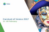Carnival of Venice 2017 - Muoversi a Veneziamuoversi.venezia.it/sites/default/files/2017_EVENT... · Ord. Event % 1 Carnival of Venice 79,5 2 Venice International Film Festival 74,0