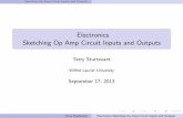 Electronics- Sketching Op Amp Circuit Inputs and Outputsdenethor.wlu.ca/pc300/lectures/sketchbeam.pdf · Sketching Op Amp Circuit Inputs and Outputs Electronics Sketching Op Amp Circuit