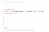 Derrida e la questione dello sguardo - unipa.itestetica/download/Ghilardi.pdf · Il presente volume viene pubblicato col contributo del Miur (prin 2009, responsabile scien-tifico
