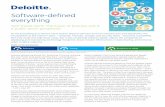 Software-defined everything - Deloitte US .Software-defined everything ... enterprise architecture