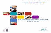 Chief Inspector’s Report - RTUNI Report November 2016.pdf · Chief Inspector’s Report 2014-2016 Education and Training Inspectorate Providing inspection services for: Department