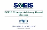 SCEIS Change Advisory Board Meetingsceis.sc.gov/...SCEIS_Change_Advisory_Board_Meeting_Presentation2.pdf · SCEIS Change Advisory Board Meeting Thursday ... Support Packs – Annual