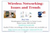 Wireless Networking: Issues and Trends jain/cse574-10/ftp/j_2trn.pdf  Wireless and Mobile Networking