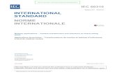 Edition 4.0 2016-01 INTERNATIONAL STANDARD …ed4.0}b.pdf · Applications ferroviaires IEC 60310 Edition 4.0 2016-01 INTERNATIONAL STANDARD NORME INTERNATIONALE Railway applications