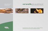 SIZE REDUCTION BRIQUETTING PELLETIZING - Telford · PDF filecrushmaster Harness the Power of Nature Solutions for the size reduction and processing of Biomass SIZE REDUCTION BRIQUETTING