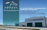 A renewable, sustainable energy companyargyll.energy/Argyll-Energy-Company-ProfileF.pdf · PEOPLE • PLANET • PROSPERITY Waste to Clean Energy A Smart Solution A renewable, sustainable