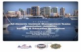 7 TH ANNUAL All-Hazards Incident Management Teams ... · President and Chief Executive Officer Scripps Health. ... lecture, and active ... ards Incident Management Team Response and