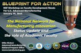 The National Network for Manufacturing Innovation Status ...nsfmanufacturingfaculty.eng.usf.edu/index_htm_files/Molnar NNMI... · Designing, Building and Growing the NNMI 5) State