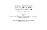 COLLECTIVE BARGAINING AGREEMENT - Madison … · 3 EFFECTIVE DATES This document entitled Collective Bargaining Agreement (Master Contract) - Madison Board of Education - Madison