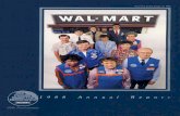 1988 Annual Report - Walmart.com · John Christensen - People Greeter, Jerry Goldsmith Truck Driver, Barbara Roberts - Buyer. Van Henrichsen - Mechanic, Sue Ellen Rail - Pharmacist,