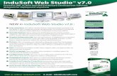 InduSoft Web Studio v7 - Advantechwfcache.advantech.com/www/certified-peripherals/... · InduSoft Web Studio ... .Net and ActiveX: Use 3rd party controls to enhance your project.