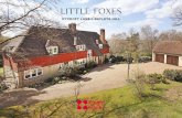 Little Foxes -  · PDF filesituation Little Foxes is situated in the highly sought after residential location of Bayleys Hill on the south side of Sevenoaks. The property is