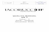 QUALITY MANUAL QM V - ihfelectronics.comihfelectronics.com/iacobucci/news/AS9100...ISO9001.pdf · quality manual qm v issue : 1 amdt.: ... 7.1.2 risk management 56 7.1.3 configuration
