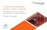 TWR-KL43Z48M Quick Start Guide - … · serial terminal emulation program of your ... The LCD displays min:sec using RTC ... TWR-KL43Z48M Quick Start Guide