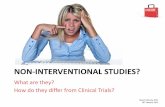 NON-INTERVENTIONAL STUDIES? - Chcuk Ltd · • Sterilization experiments ... the method and means by which it is to be conducted; ... Decision Tree. GCP Guidelines. ICH E6.
