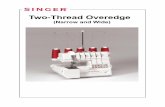singer overlock 3 2 thread overedge.pub (Read-Only) · This stitch is used as a lightweight seam finish or a lightweight seam. ... Chain Stitch Looper (Brown) ... singer overlock