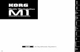 Korg M1 M1R owner's Manual - polynominal.com · Title: Korg M1 M1R owner's Manual Author: Korg Keywords: Welcome to the M1 M1R world! The AI synthesis system of the M1 makes it possible