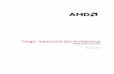 Vega Instruction Set Architecture - AMD · Specification Agreement This Specification Agreement (this "Agreement") is a legal agreement between Advanced Micro Devices, Inc. ("AMD")