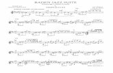 BADEN JAZZ SUITE - asturias.tistory.comasturias.tistory.com/attachment/jk2.pdf · Tempo di bossa nova II. II Baden Jazz Suite, p.4 rit. VII Andante cantabile VIII 3 3 3 I 3 rit. III