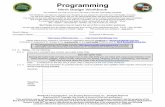 Programming - U.S. Scouting Service Projectusscouts.org/usscouts/mb/worksheets/Programming.pdf · 2017-07-18 · latest electronic gadgets ... including at least three milestones