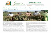 Feature Stories Moving towards the restoration of ... · Moving towards the restoration of groundnut pyramids in northern Nigeria ... leading exporter of groundnut in ... start-up