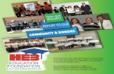 Report to CommunityLowRes - Hurst-Euless-Bedford ... · HARWOOD JH WORLD LANGUAGES- Michael Boyter Grant***: ... - Huckabee Community Excellence Fund Grant*: CAS ... Tarrant County