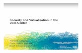 Security and Virtualization in the Data Center - cisco.com · Initial filter for all DC ... IP Source Guard, Port Security, Private VLANs ... FreeBSD, Debian, AIX, and HPUX) dugsong/dsniff.