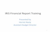 IRIS Financial Report Training - University of Tennessee ... · •Utilizes numerous fields ... Add Criteria for Variant 28 . 29 . ... • CJI3 –R accounts • Z_SPL_ZZSPLA –A