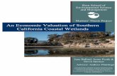 An Economic Valuation of Southern California Coastal … · An Economic Valuation of Southern ... Principal Scientist, Southern California Coastal Water Research Project, ... CCC