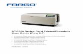 DTC500 Series Card Printer/Encoders User Guide (Rev. 6.0)„ltere Modelle/DTC515/Manual... · RESTRICTED USE ONLY FARGO Electronic, Inc. DTC500 Series Card Printer/Encoders User Guide