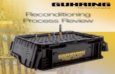 Reconditioning Process Review - Guhring, Inc.media.guhring.com/catalogs/5axlkfrsbya.pdf · Reconditioning Process Review ... and review of your current tool reconditioning approach