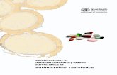 antimicrobial resistance - searo.who.int · New Delhi-110002, India Email: ... Antimicrobial Resistance Establishment of ... During the past six decades antimicrobial agents1 have