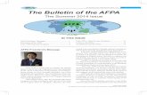 Suer The Bulletin of the AFPA · The ue he AFAP Suer 1 2014 The uhr The Bulletin of the AFPA 2014 The s eer shr sss The Bulletin of the AFPA The Summer 2014 Issue AFPA Presidents’