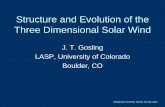 The Solar Wind - CPAESS · The Variable Solar Wind at 1 AU n is proton density, V ... The Heliospheric Current Sheet and the Solar Dipole. Solar Latitude and Solar Cycle Effects: