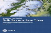 Mitigation Case Studies Safe Rooms Save Lives Room Initiative 3 Approximately 90 percent of the buildings damaged by the May 3 tornadoes were single-family dwellings. T he damage to