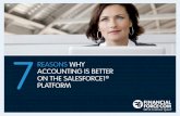 REASONS WHY ACCOUNTING IS BETTER ON THE … · REASONS WHY ACCOUNTING IS BETTER ... Francisco, FinancialForce.com is backed by leading global institutions Salesforce.com, Advent International