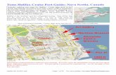 Toms Halifax Cruise Port Guide: Nova Scotia, Canada · Toms Halifax Cruise Port Guide: Nova Scotia, Canada Includes walking tour maps for Halifax. Cruise ships dock in the scenic