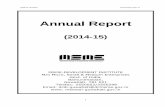ANNUAL REPORT - DCMSMEdcmsme.gov.in/ANNUAL_REPORT_2014_15/ANNUAL REPORT... · msme-di, guwahati annual report 2011-12 3 content sl.no. subject 1 introduction 2 role and functions