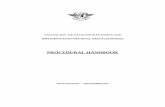 PROCEDURAL HANDBOOK - International Civil Aviation ... · Procedural Handbook is an informal publication prepared by the Secretariat, intended to provide, for easy reference of interested