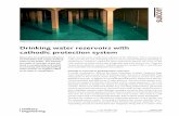 Drinking water reservoirs with cathodic protection system · cussed hydrolysis and differences in water pressure. ... The principle of cathodic protection systems relies on preventing