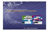Pharmaceutical Applications Compendium PURITY AND … QC... · APPLICATION OF CHROMATOGRAPHY AND MASS SPECTROMETRY IN PHARMACEUTICAL PURITY AND IMPURITY ANALYSIS ... drug …